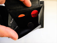 Bild in Galerie Ansicht laden, Querformat Kombi-Börse mit Banknoten-Geheimfach
