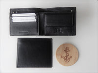 Bild in Galerie Ansicht laden, Querformat Börse mit Reißverschluß im Scheinfach RFID-Protect, flach - KüstenKlaus
