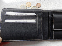 Bild in Galerie Ansicht laden, Gecko-Serie: Querformat-Börse mit Soft-Leder RFID-Schutz
