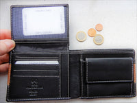 Bild in Galerie Ansicht laden, Gecko-Serie: Querformat-Börse mit Soft-Leder RFID-Schutz
