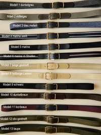 Bild in Galerie Ansicht laden, Stretch-Gürtel in 3 cm Breite, haltbare Ausführung
