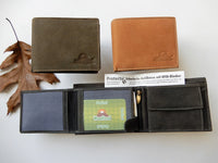 Bild in Galerie Ansicht laden, Woodland® Quer-Format-Börse mit RFID-Schutz und Innen-Riegel - Kopie
