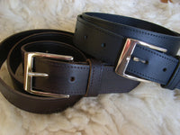 Bild in Galerie Ansicht laden, 3,5 cm Rinderledergürtel &quot;York&quot;
